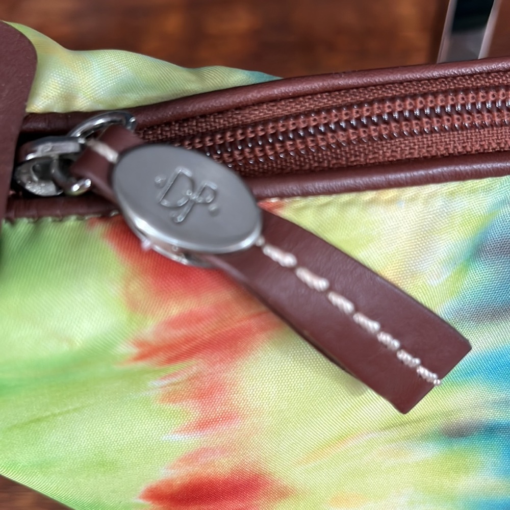 Donald J. Pliner Designer Tie Dye Handbag NWOT - Picture 4 of 10